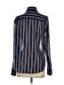 MICHAEL Michael Kors Stripes Blue Long Sleeve Blouse Size XS - photo 2