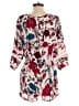 LOFT Beach 100% Rayon Hearts Red Romper Size S - photo 2