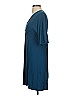 Max Studio Solid Teal Casual Dress Size XS - photo 5