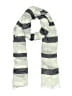 Theory Stripes Gray Blue Scarf One size - photo 1
