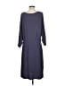 Max and Cleo Solid Gray Casual Dress Size S - photo 2