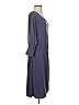 Max and Cleo Solid Gray Casual Dress Size S - photo 4