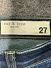 Rag & Bone Solid Blue Jeans Size 27 waist - photo 7