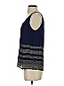 Joie 100% Silk Blue Sleeveless Top Size XS - photo 5