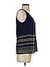 Joie 100% Silk Blue Sleeveless Top Size XS - photo 4