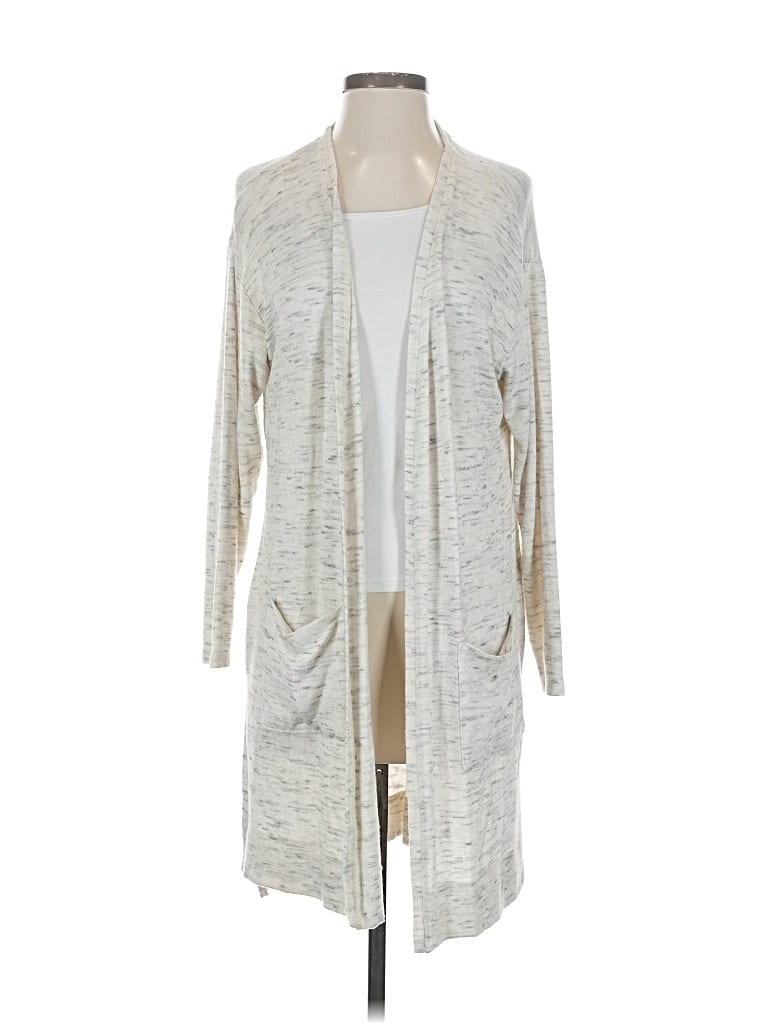 Pre-owned Soma Cardigan Sweater In White