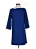French Connection 100% Polyester Solid Blue Casual Dress Size XXS - photo 1