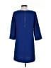 French Connection 100% Polyester Solid Blue Casual Dress Size XXS - photo 2