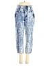 Miss Me Print Blue Jeans Size 1 - photo 1
