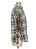J.Crew 100% Cotton Plaid Green Long Sleeve Button-Down Shirt Size 2 - photo 4