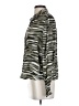 Cloth & Stone 100% Rayon Animal Print Gray Long Sleeve Blouse Size XS - photo 5