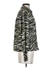 Cloth & Stone 100% Rayon Animal Print Gray Long Sleeve Blouse Size XS - photo 4
