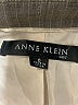Anne Klein Chevron-herringbone Gray Blazer Size 6 - photo 6