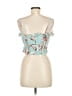 Etiquette Teal Sleeveless Blouse Size M - photo 2