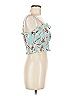 Etiquette Teal Sleeveless Blouse Size M - photo 4