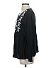 Neiman Marcus 100% Rayon Black Long Sleeve Blouse Size XS - photo 5