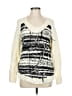 Townsen Print Ivory Pullover Sweater Size M - photo 1