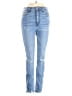 Zara Hearts Blue Jeans Size 4 - photo 1