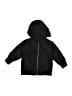 The Children's Place 100% Polyester Black Zip Up Hoodie Size 9-12 mo - photo 1