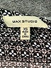 Max Studio 100% Polyester Houndstooth Gray Jumpsuit Size XS - photo 4