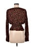 AFRM 100% Rayon Black Long Sleeve Blouse Size M - photo 2