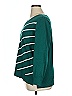 Liz Claiborne 100% Cotton Stripes Green Pullover Sweater Size 1X - photo 5