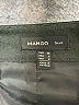 Mango Solid Gray Formal Skirt Size 6 - photo 4