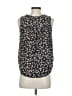 Caffé Marrakesh 100% Rayon Black Gray Sleeveless Blouse Size S - photo 2