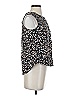 Caffé Marrakesh 100% Rayon Black Gray Sleeveless Blouse Size S - photo 4