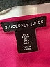 Sincerely Jules Pink Sleeveless Top Size S - photo 7