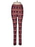 Win Win 100% Polyester Print Red Leggings Size L - photo 2