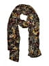 Unbranded Paisley Black Scarf One size - photo 1