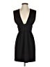 Intermix Solid Black Cocktail Dress Size 4 - photo 1