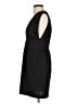 Intermix Solid Black Cocktail Dress Size 4 - photo 5