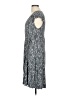 Assorted Brands Print Gray Casual Dress Size M - photo 5