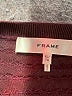FRAME Burgundy Pullover Sweater Size XL - photo 6