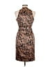 Evan Picone Paisley Brown Cocktail Dress Size 6 (petite) - photo 2