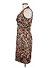 Evan Picone Paisley Brown Cocktail Dress Size 6 (petite) - photo 5