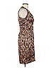Evan Picone Paisley Brown Cocktail Dress Size 6 (petite) - photo 4