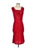 Lurelly Solid Red Cocktail Dress Size 2 - photo 1
