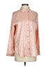 Unbranded 100% Polyester Animal Print Pink Long Sleeve Blouse Size S - photo 1