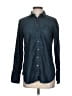 Lands' End 100% Baumwolle Blue Long Sleeve Button-Down Shirt Size 2 - photo 1