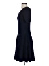 Talbots Solid Blue Casual Dress Size S - photo 5