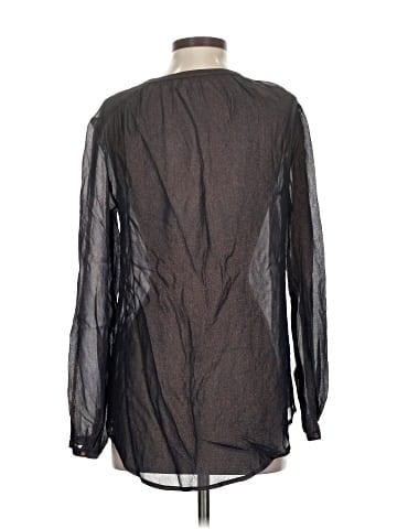 Wrap Long Sleeve Blouse (view 2)