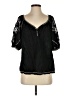 Max Studio Black 3/4 Sleeve Blouse Size P (petite) - photo 1