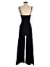 Fashion Nova Solid Black Jumpsuit Size S - photo 2