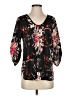 Yumi Kim 100% Polyester Black 3/4 Sleeve Blouse Size XS - photo 1