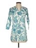 Roller Rabbit Paisley Teal Cocktail Dress Size XS - photo 1