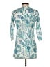 Roller Rabbit Paisley Teal Cocktail Dress Size XS - photo 2