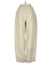 Zara Solid Ivory Casual Pants Size M - photo 2